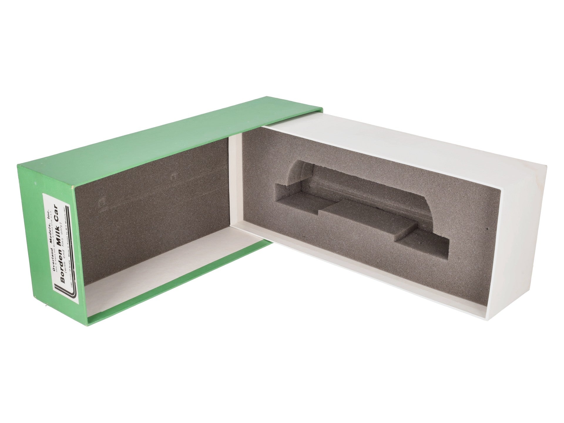 Overland OMI-0089 Brass O Scale Borden Milk Car w/ End Fins (2-Rail) - Custom/Box