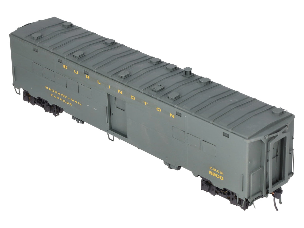 Precision Scale Co. 16333 O Brass CB&Q WW2 Troop Kitchen Car (2-Rail) - Painted/Box