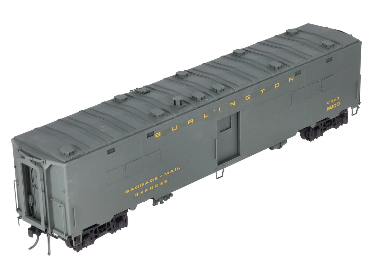 Precision Scale Co. 16333 O Brass CB&Q WW2 Troop Kitchen Car (2-Rail) - Painted/Box