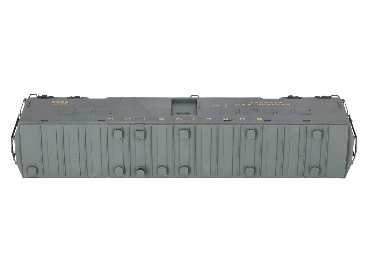 Precision Scale Co. 16333 O Brass CB&Q WW2 Troop Kitchen Car (2-Rail) - Painted/Box