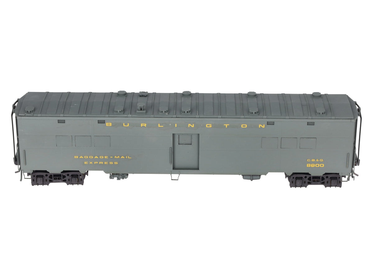 Precision Scale Co. 16333 O Brass CB&Q WW2 Troop Kitchen Car (2-Rail) - Painted/Box