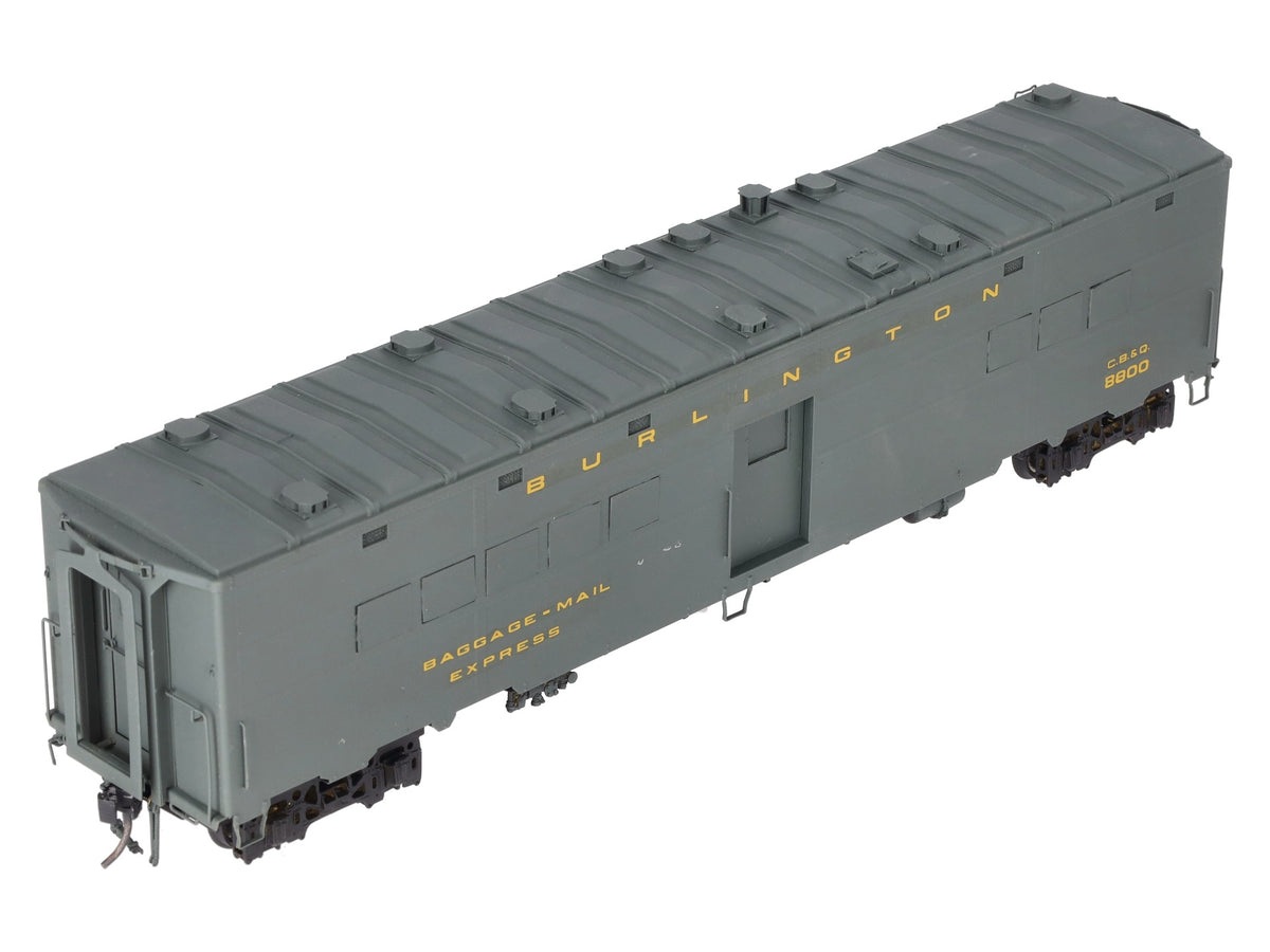 Precision Scale Co. 16333 O Brass CB&Q WW2 Troop Kitchen Car (2-Rail) - Painted/Box