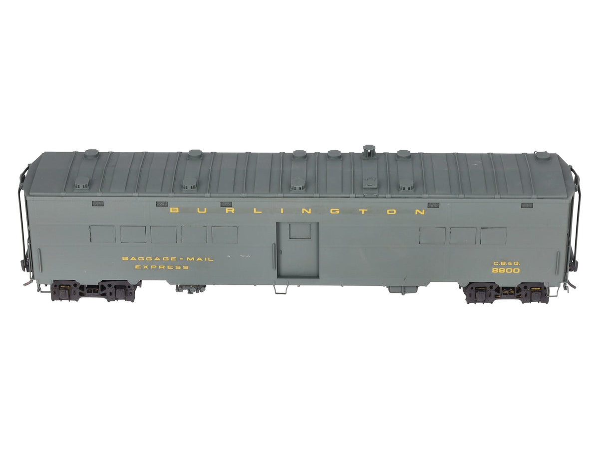Precision Scale Co. 16333 O Brass CB&Q WW2 Troop Kitchen Car (2-Rail) - Painted/Box
