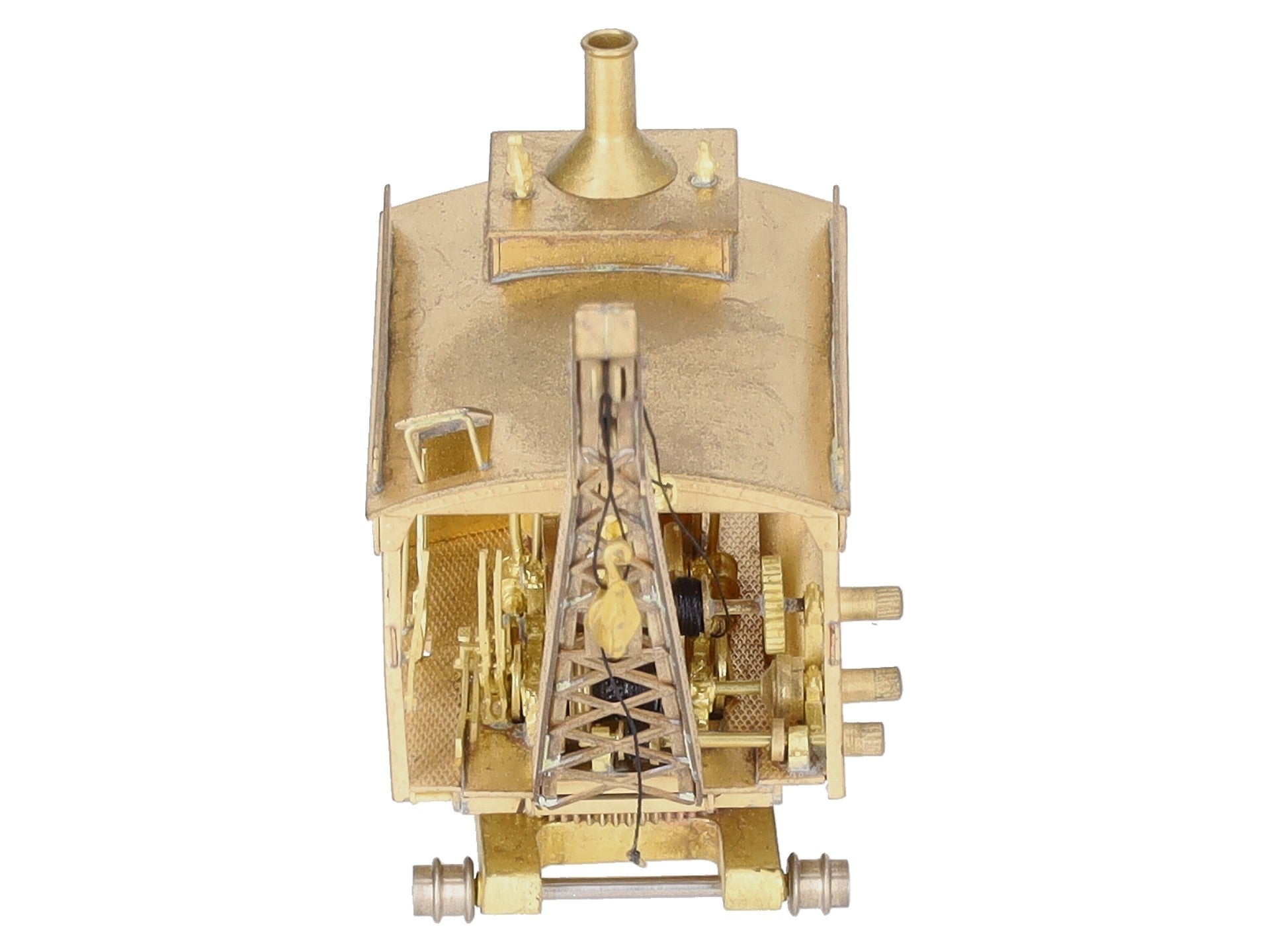 Overland 1333 BRASS HO Scale A.H.Log Loader on Dollies EX/Box