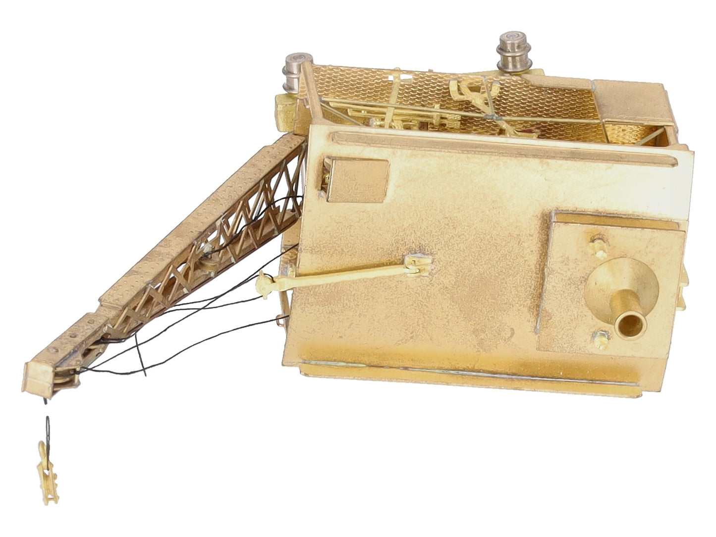 Overland 1333 BRASS HO Scale A.H.Log Loader on Dollies EX/Box