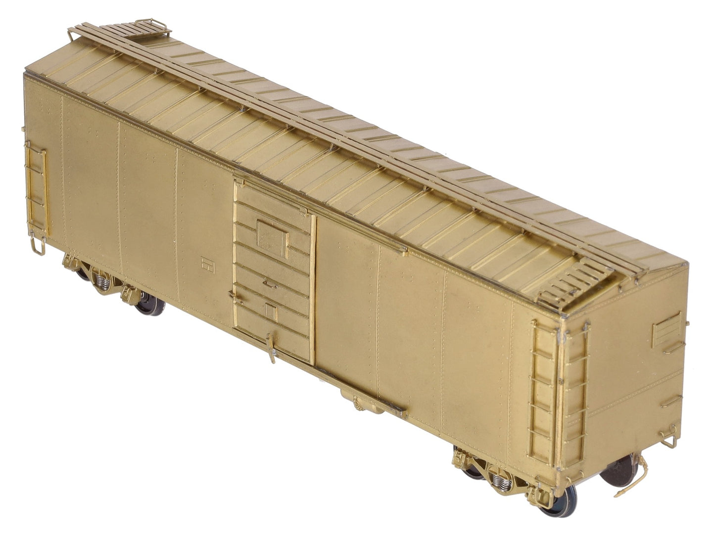 SouthWind Models SWM-B1 BRASS S Scale Reading 50 Ton Double-Sheathed Box Car EX/Box