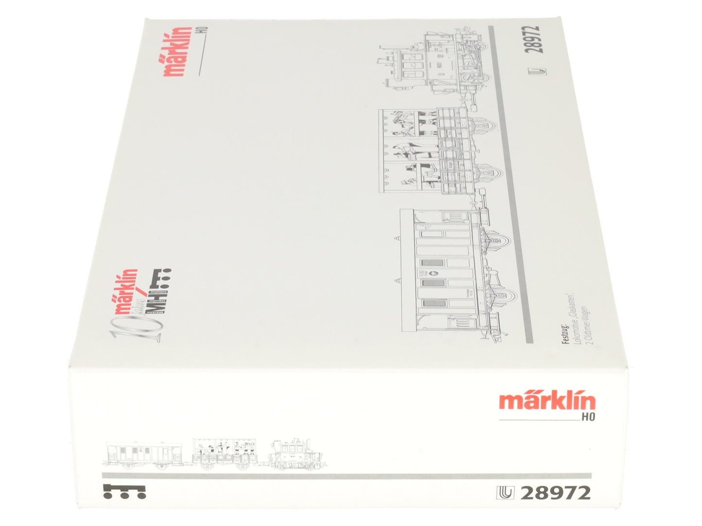 Marklin 28972 Festival Limited Edition HO Gauge Steam Freight Train Set EX/Box