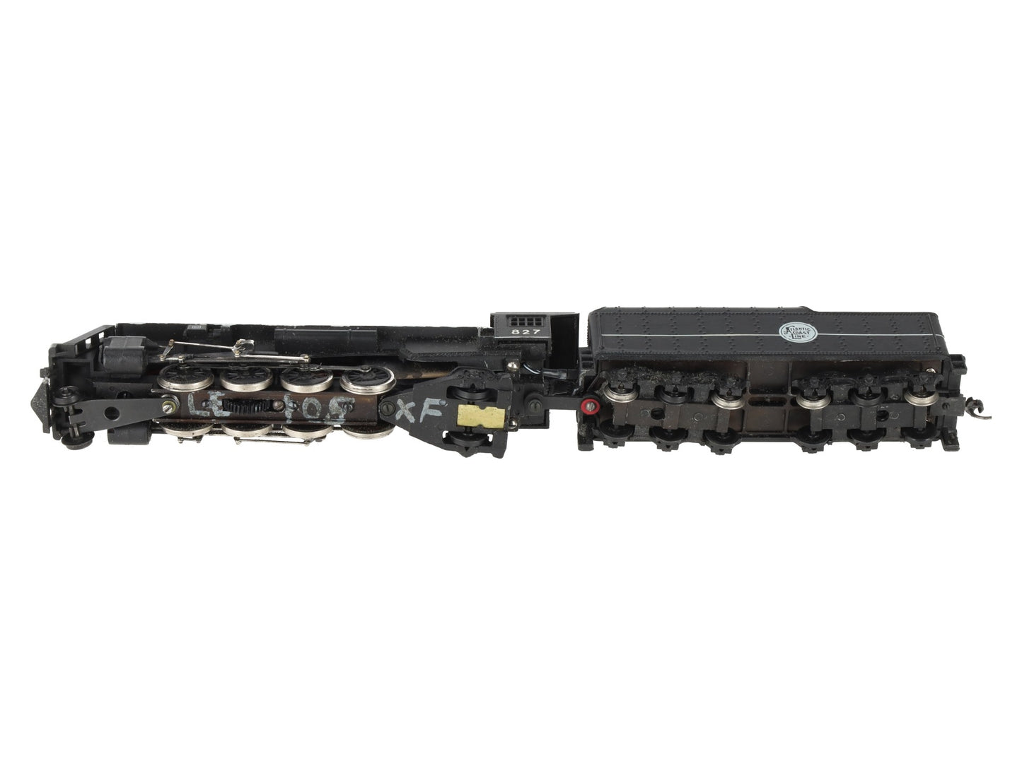 Mantua 4073 HO Atlantic Coast Line 2-8-2 Steam Locomotive & Tender #827-Custom VG/Box