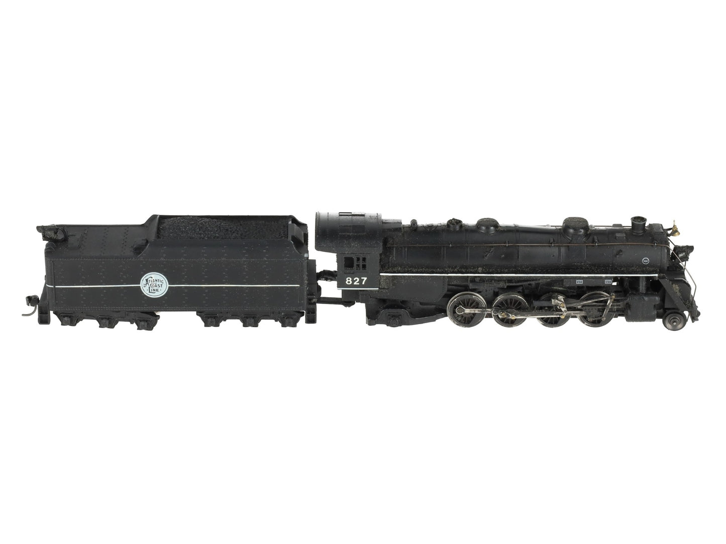 Mantua 4073 HO Atlantic Coast Line 2-8-2 Steam Locomotive & Tender #827-Custom VG/Box