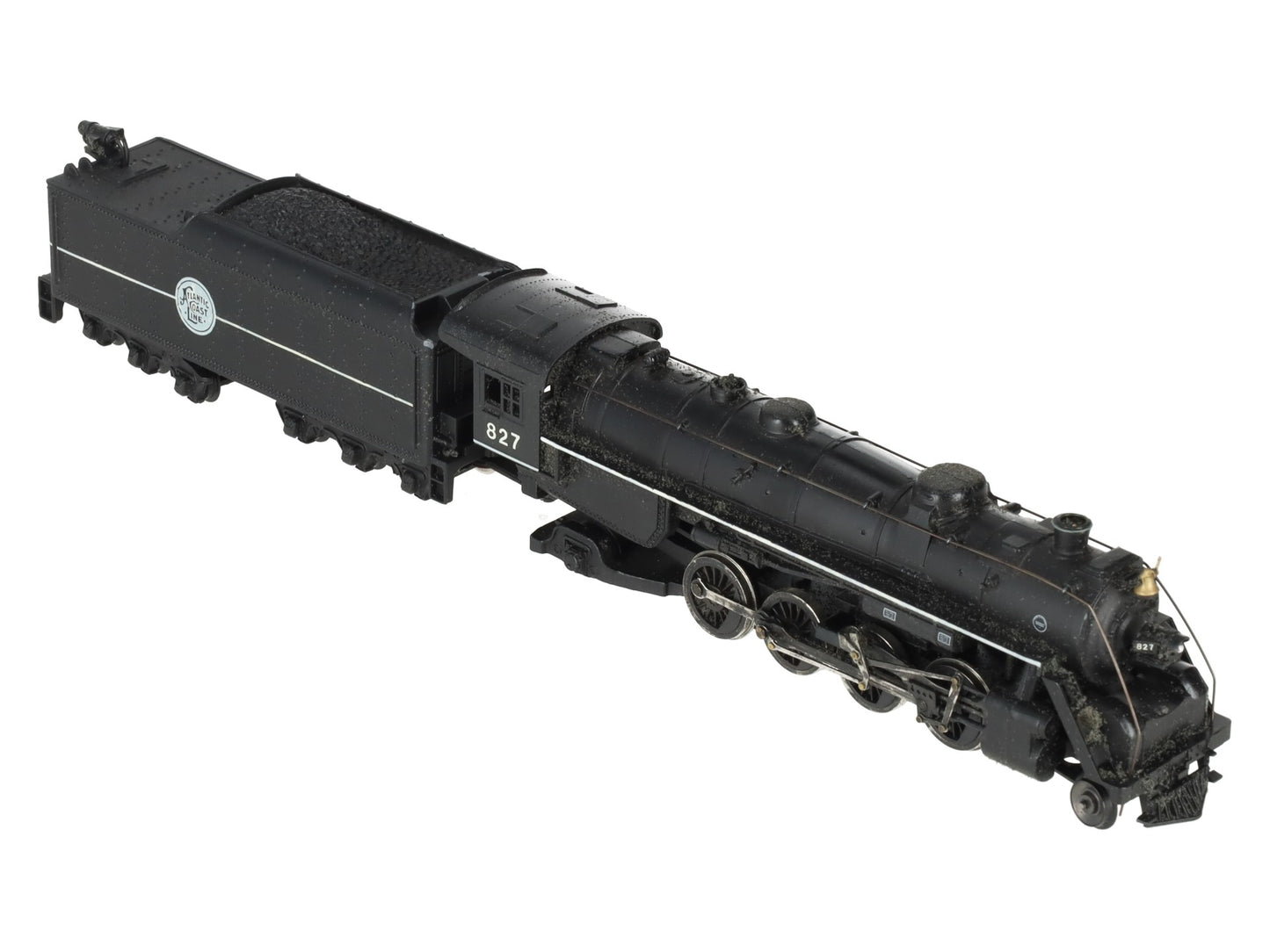 Mantua 4073 HO Atlantic Coast Line 2-8-2 Steam Locomotive & Tender #827-Custom VG/Box