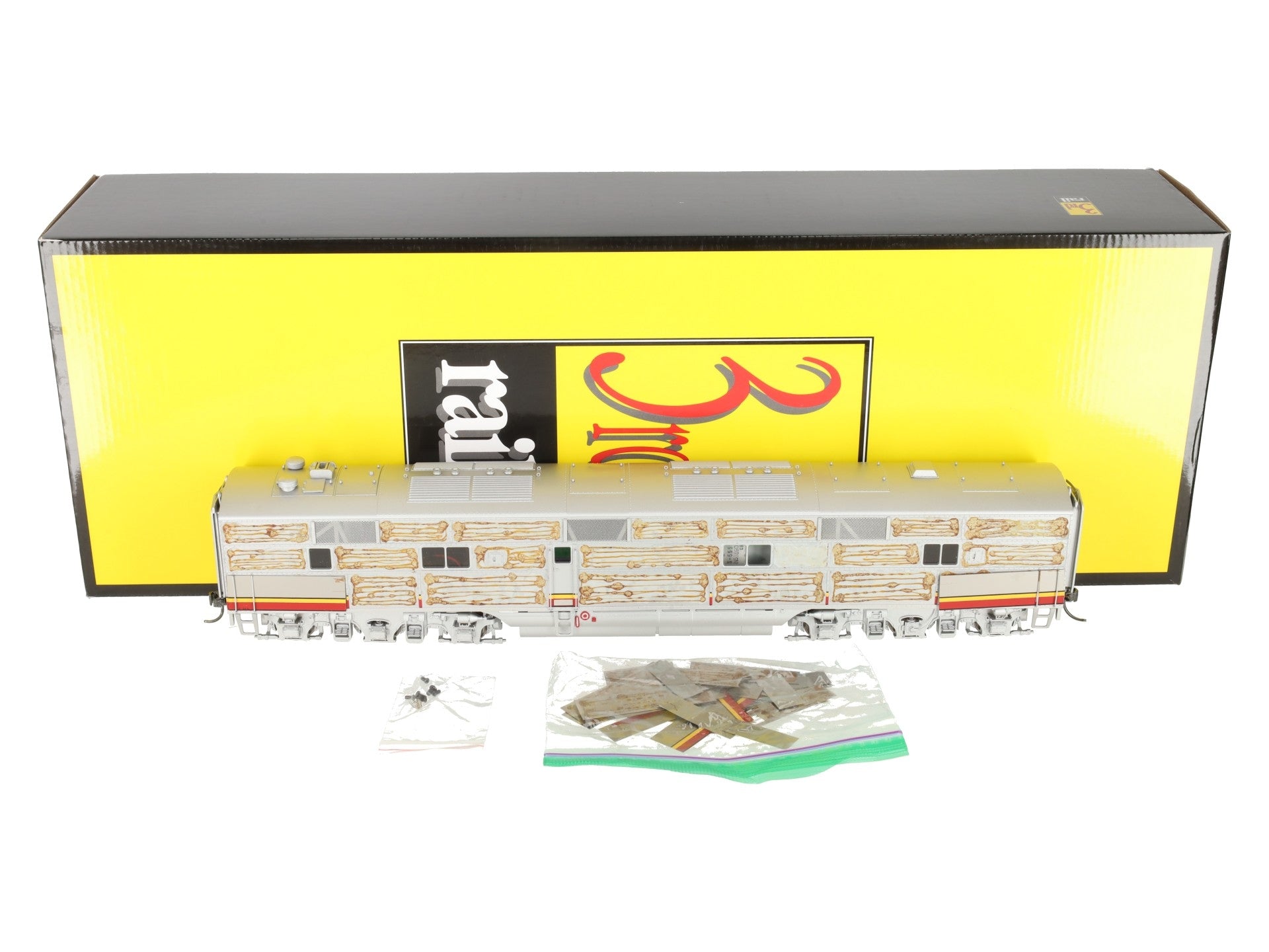 Sunset Models O Scale 2-Rail Plastic Santa Fe E5/6 B Unit Diesel Locomotive EX/Box