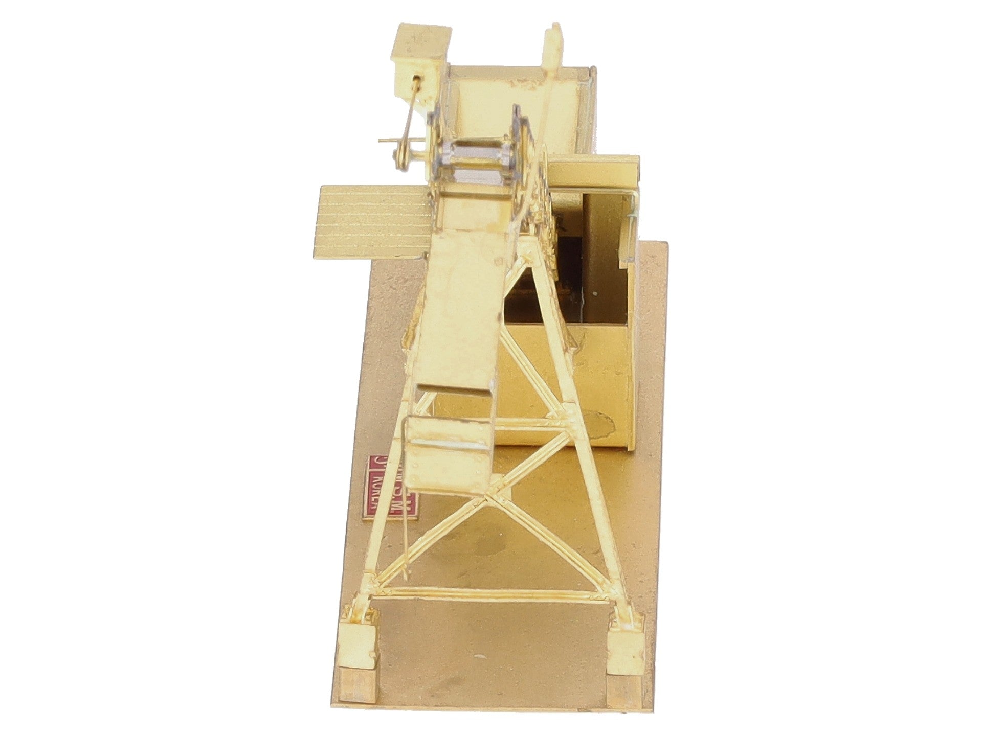 Overland 3073 HO Brass Red Devil Locomotive Coaler - Unpainted EX/Box