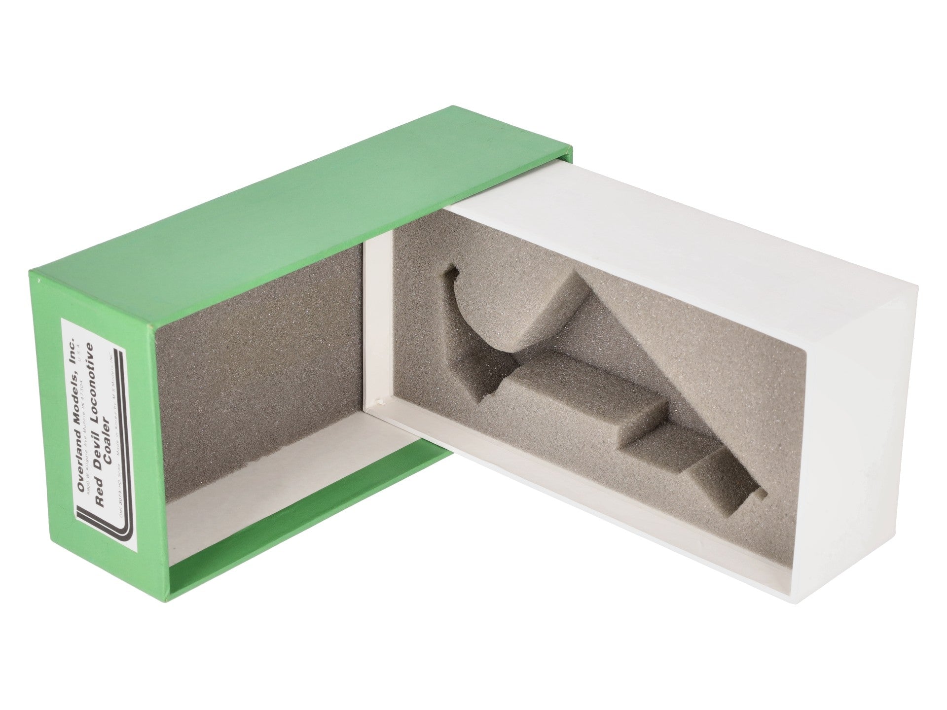 Overland 3073 HO Brass Red Devil Locomotive Coaler - Unpainted EX/Box