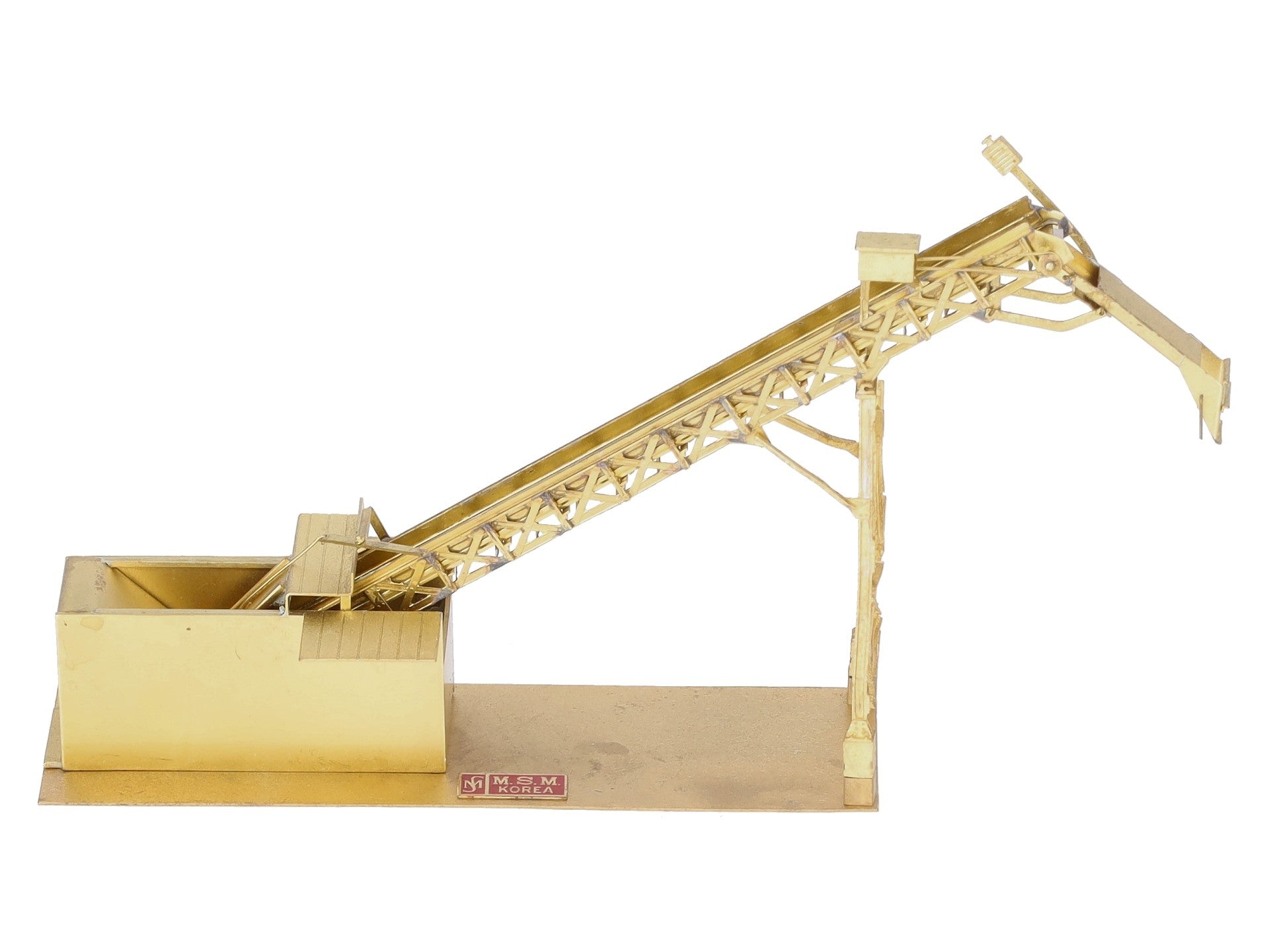 Overland 3073 HO Brass Red Devil Locomotive Coaler - Unpainted EX/Box