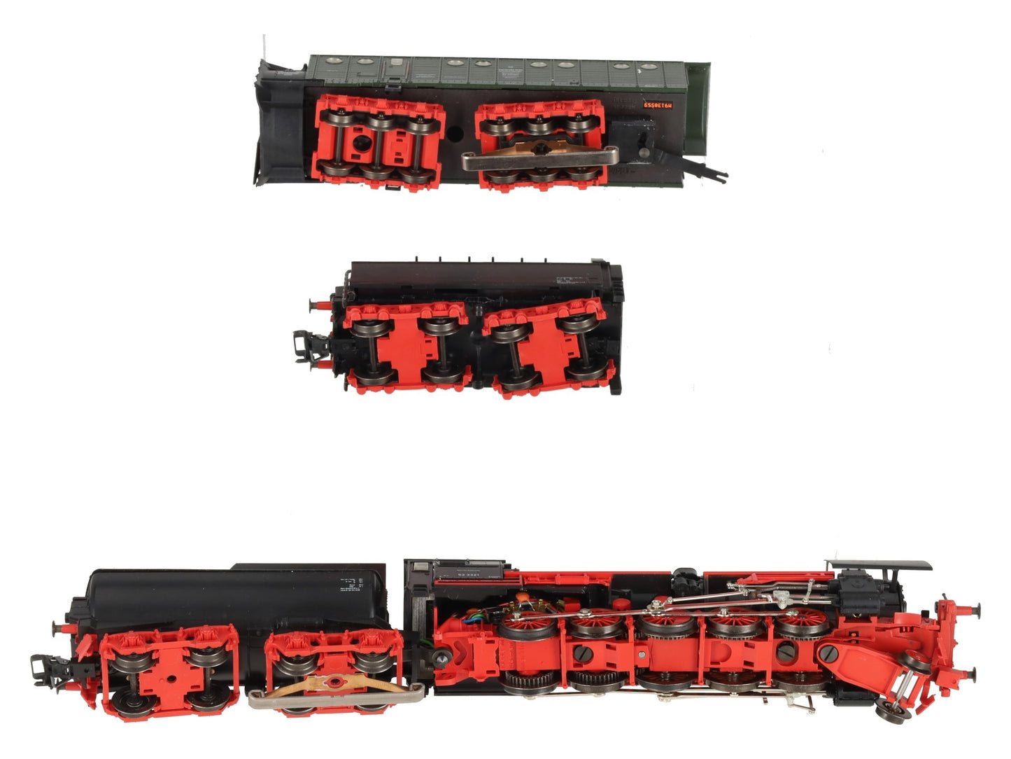 Marklin 28830 HO Scale Deutsche Bahn Steam Powered Rotary Snow Plow Train Set EX/Box
