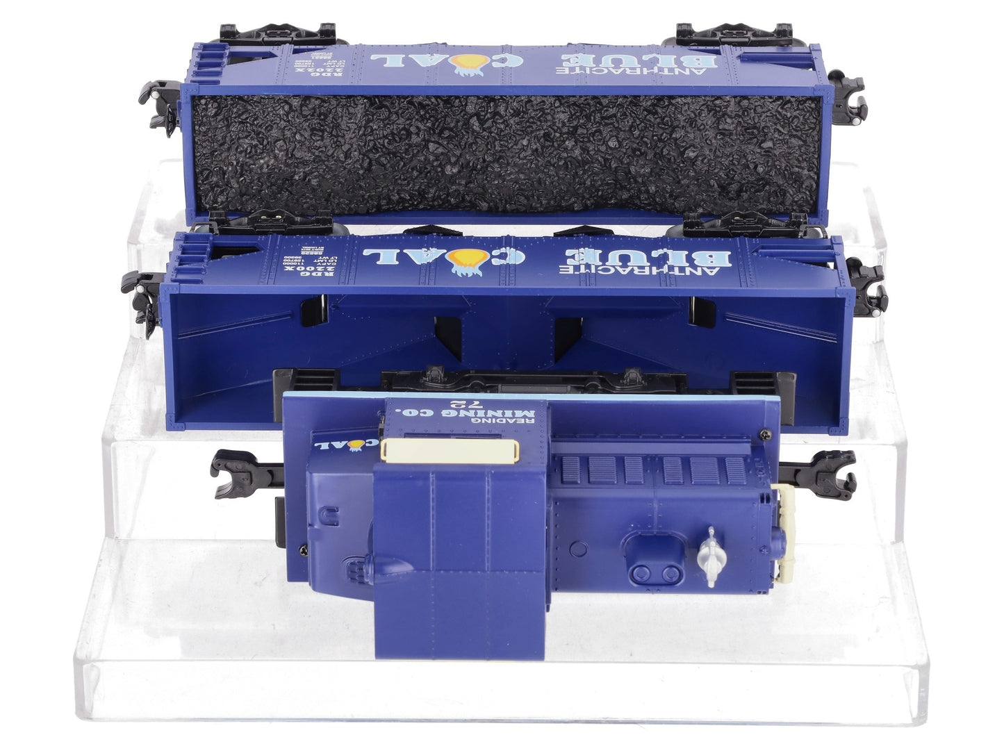 Lionel 6-58532 Lou Caponi Signature Anthracite Blue Coal O Gauge Train Set EX/Box