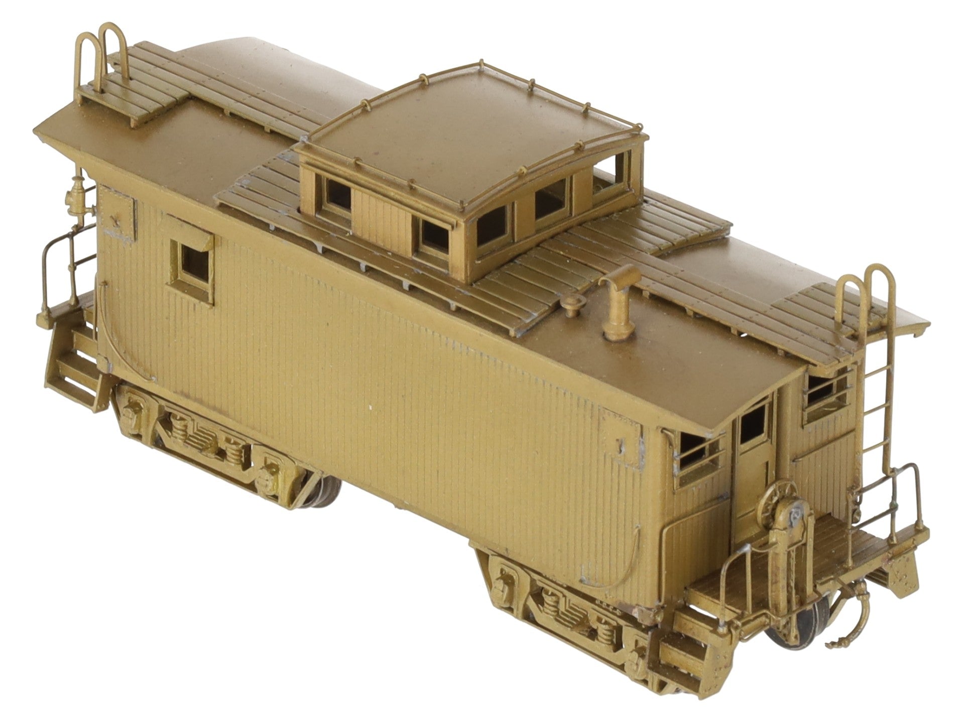 Pacific Fast Mail HO BRASS Boston & Maine Caboose - unpainted EX/Box