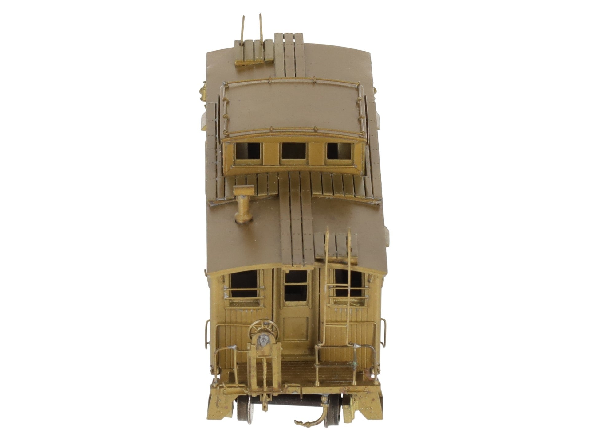 Pacific Fast Mail HO BRASS Boston & Maine Caboose - unpainted EX/Box