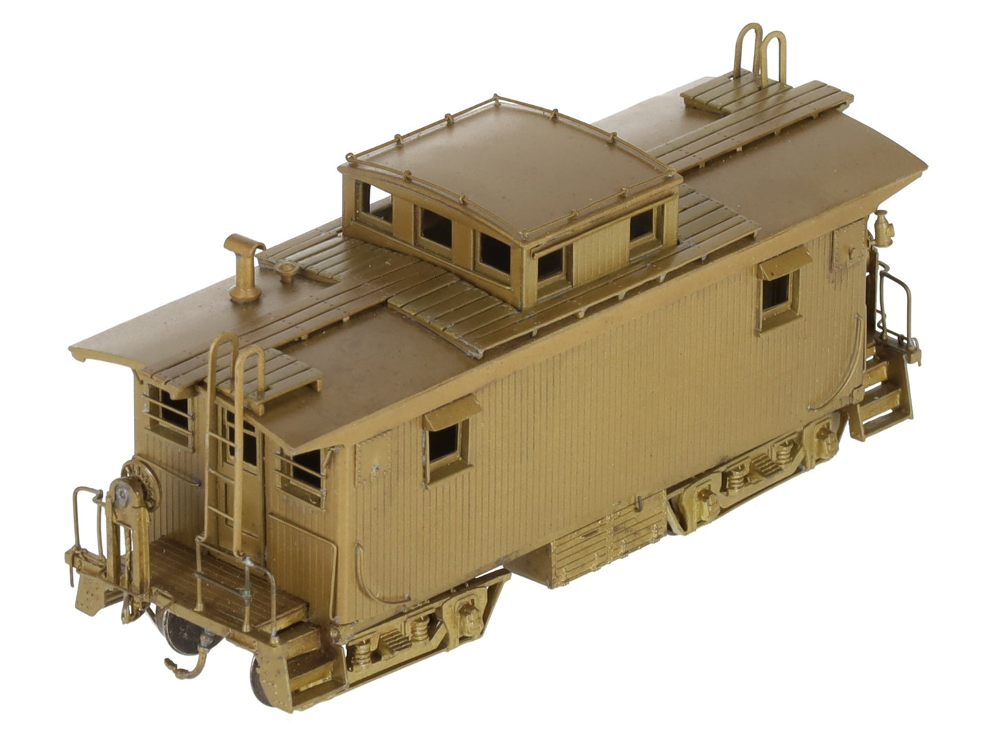 Pacific Fast Mail HO BRASS Boston & Maine Caboose - unpainted EX/Box