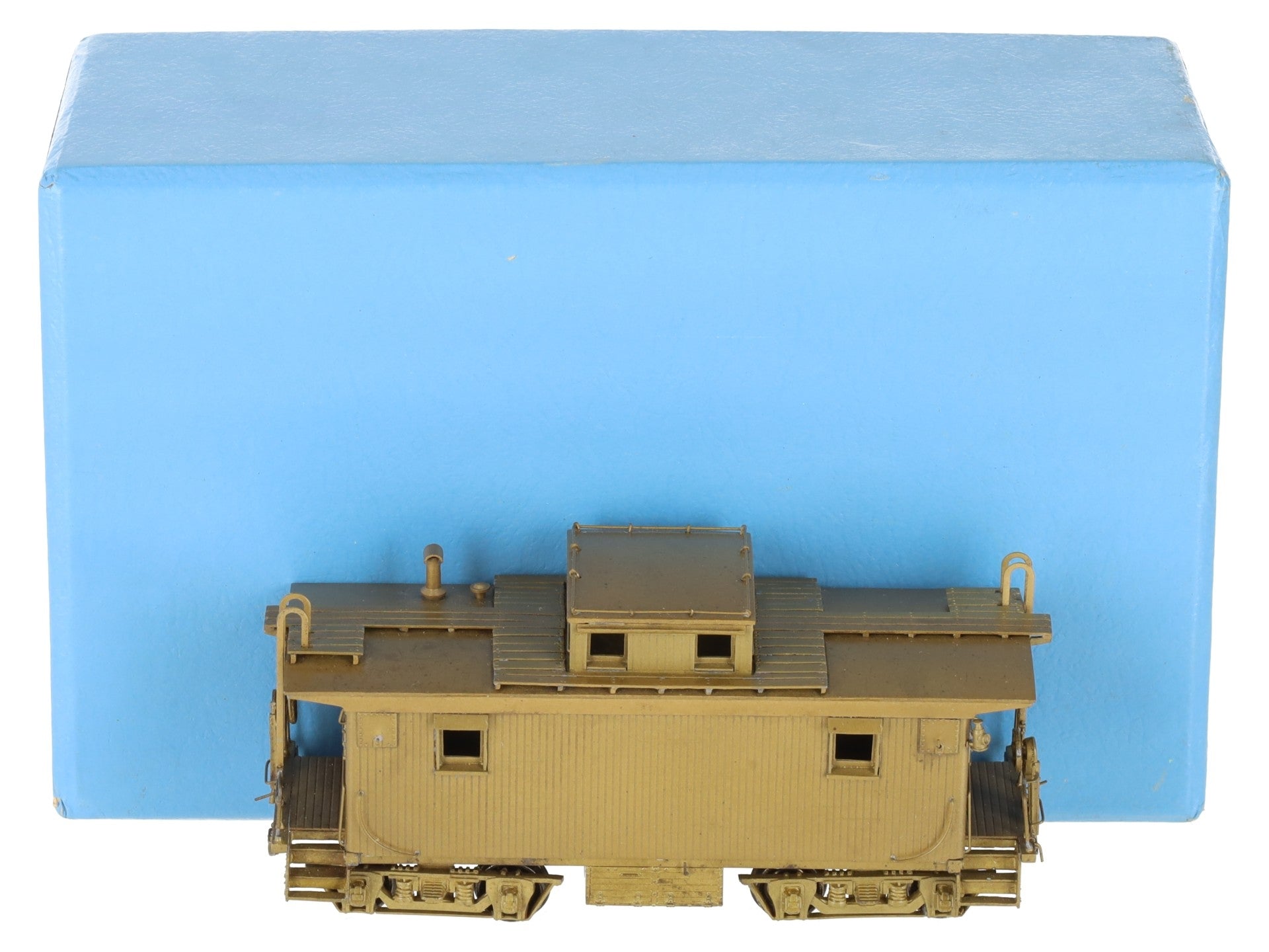 Pacific Fast Mail HO BRASS Boston & Maine Caboose - unpainted EX/Box