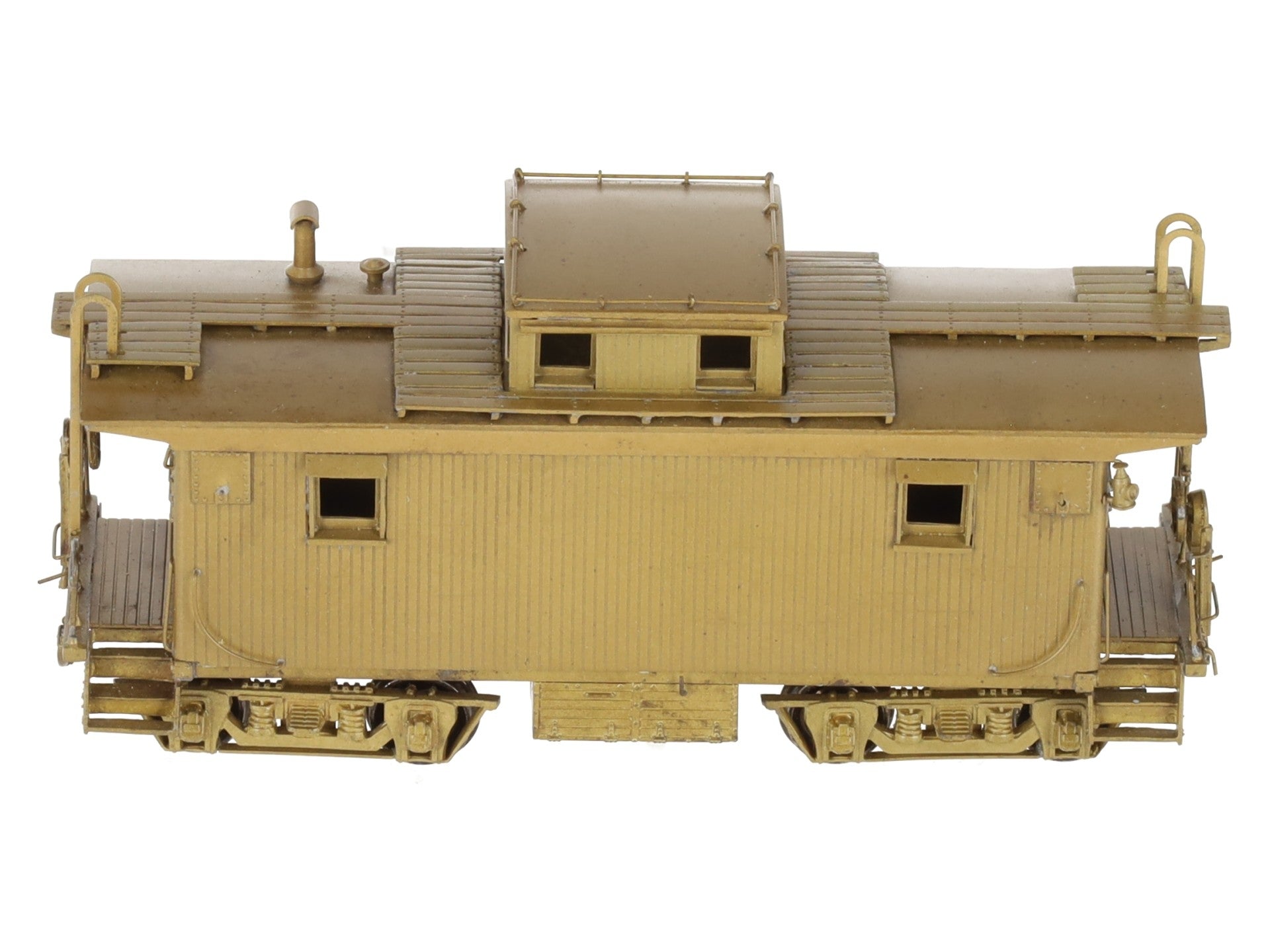 Pacific Fast Mail HO BRASS Boston & Maine Caboose - unpainted EX/Box