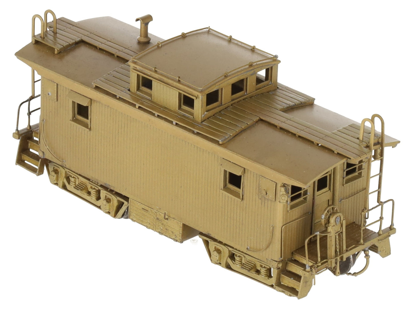 Pacific Fast Mail HO BRASS Boston & Maine Caboose - unpainted EX/Box