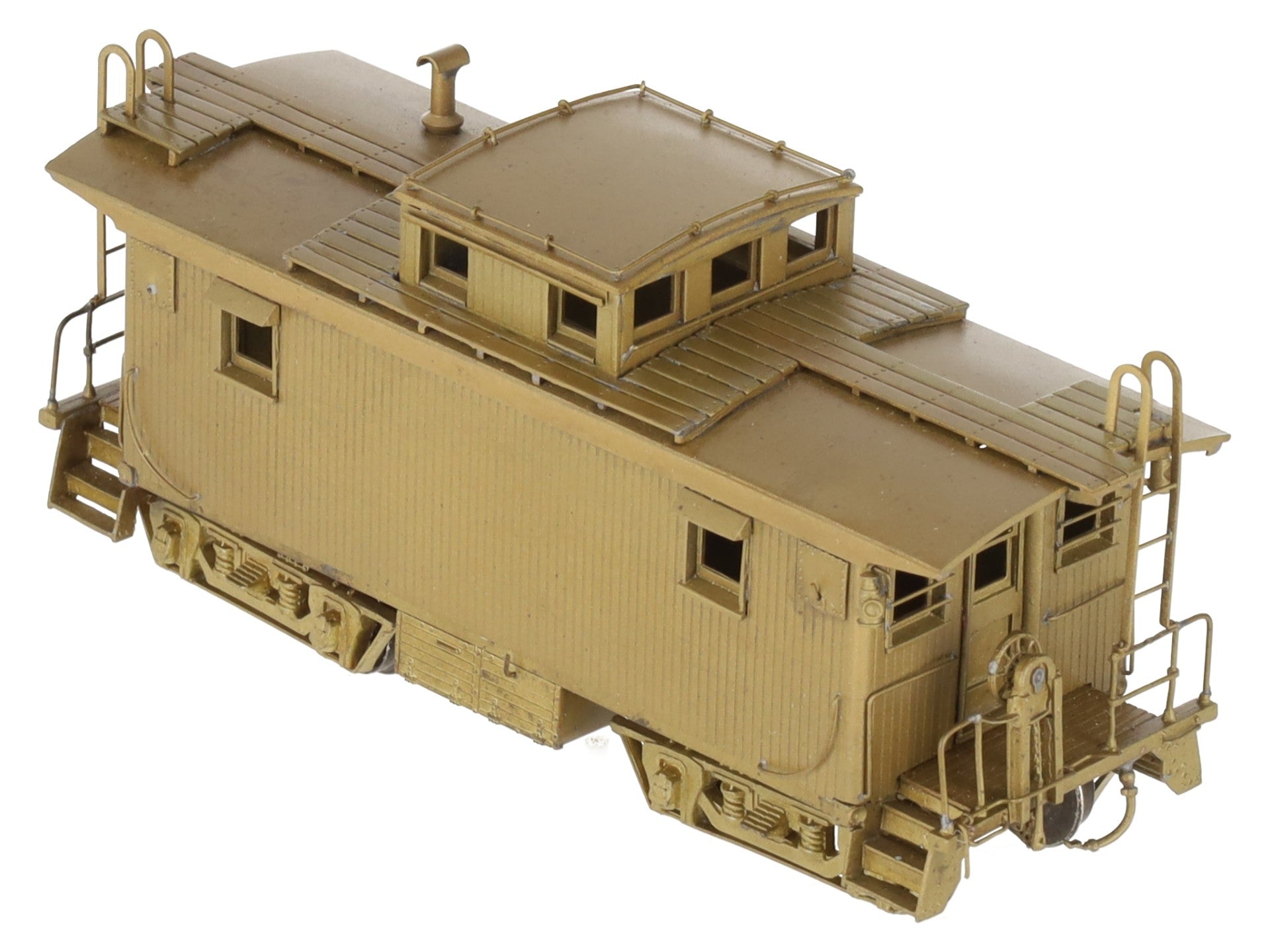 Pacific Fast Mail HO BRASS Boston & Maine Caboose - unpainted EX/Box