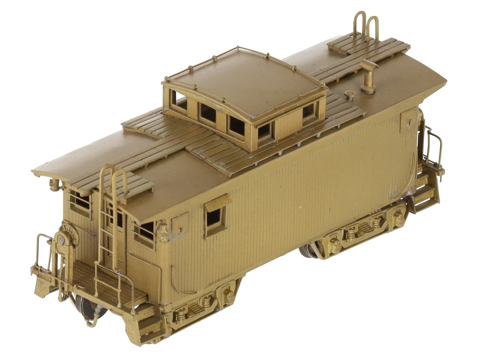 Pacific Fast Mail HO BRASS Boston & Maine Caboose - unpainted EX/Box