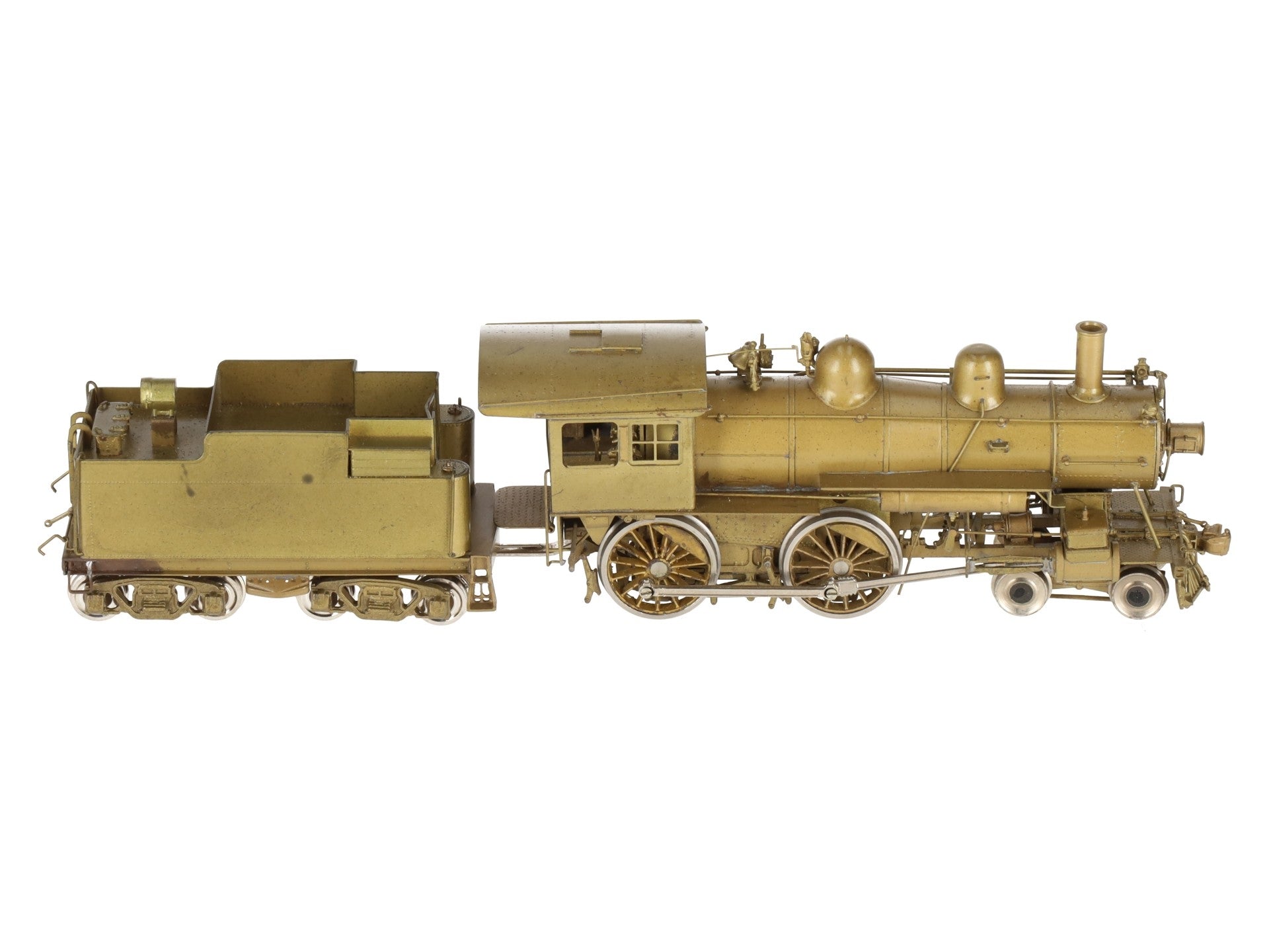 Pacific Fast Mail HO Brass Boston & Maine 4-4-0 A-41F Steam Locomotive & Tender EX/Box