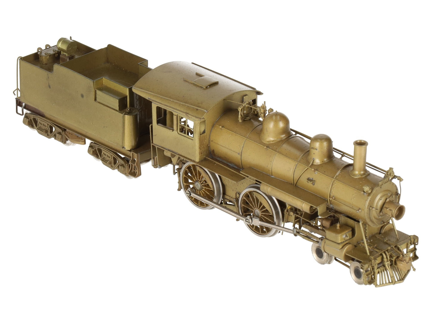 Pacific Fast Mail HO Brass Boston & Maine 4-4-0 A-41F Steam Locomotive & Tender EX/Box