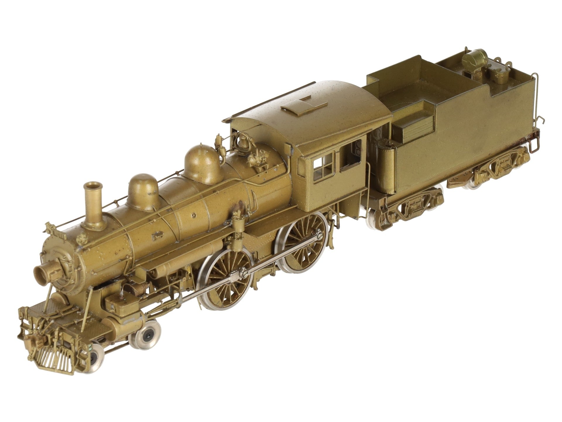 Pacific Fast Mail HO Brass Boston & Maine 4-4-0 A-41F Steam Locomotive & Tender EX/Box