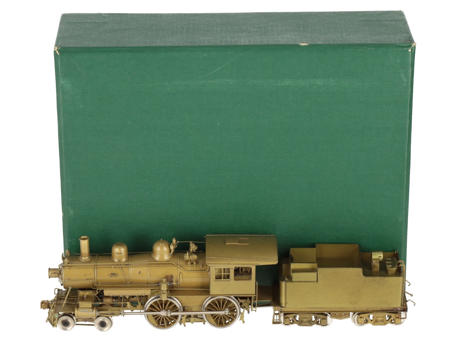 Pacific Fast Mail HO Brass Boston & Maine 4-4-0 A-41F Steam Locomotive & Tender EX/Box