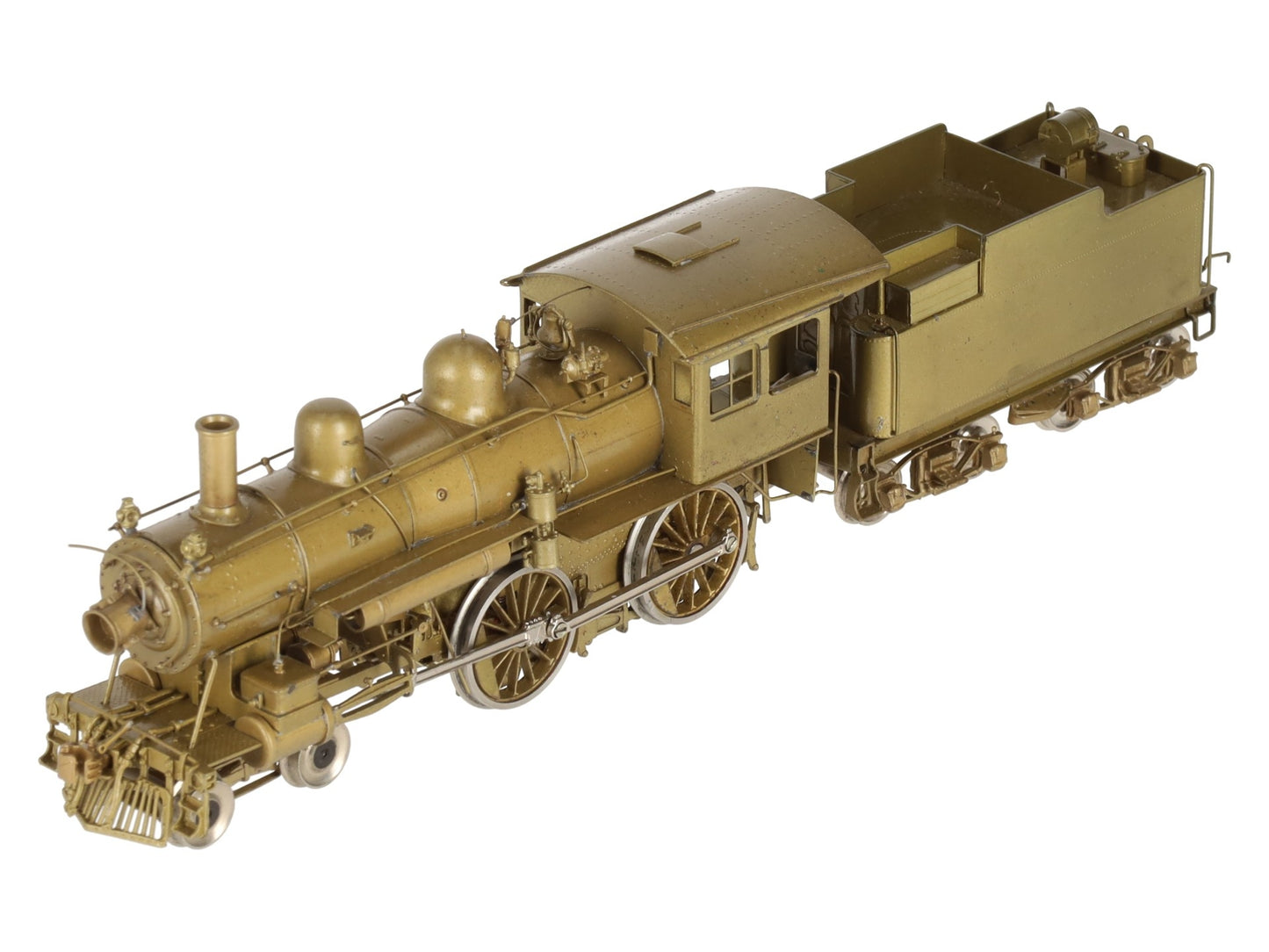 Pacific Fast Mail HO Brass Boston & Maine 4-4-0 A-41F Steam Locomotive & Tender EX/Box