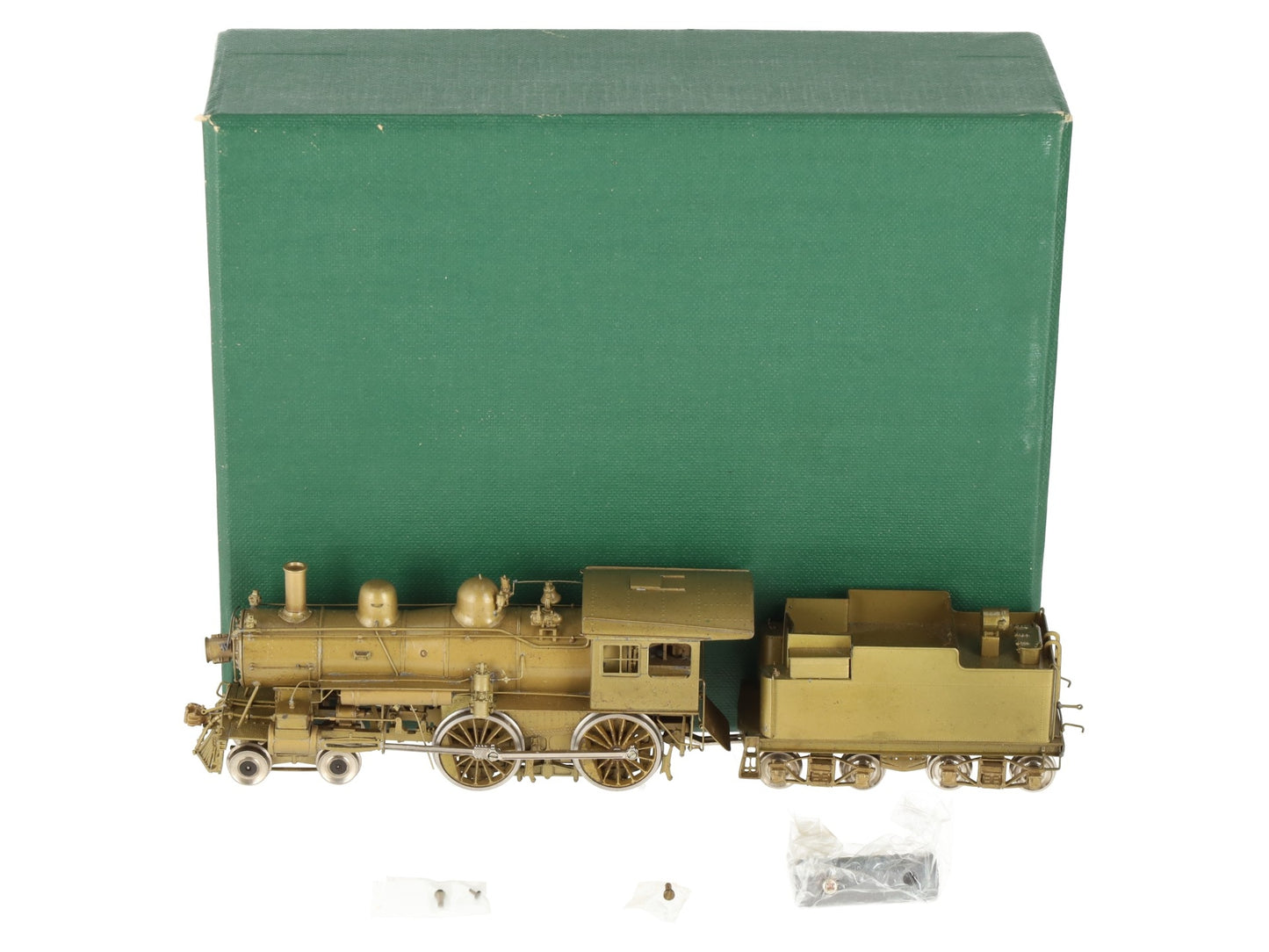 Pacific Fast Mail HO Brass Boston & Maine 4-4-0 A-41F Steam Locomotive & Tender EX/Box