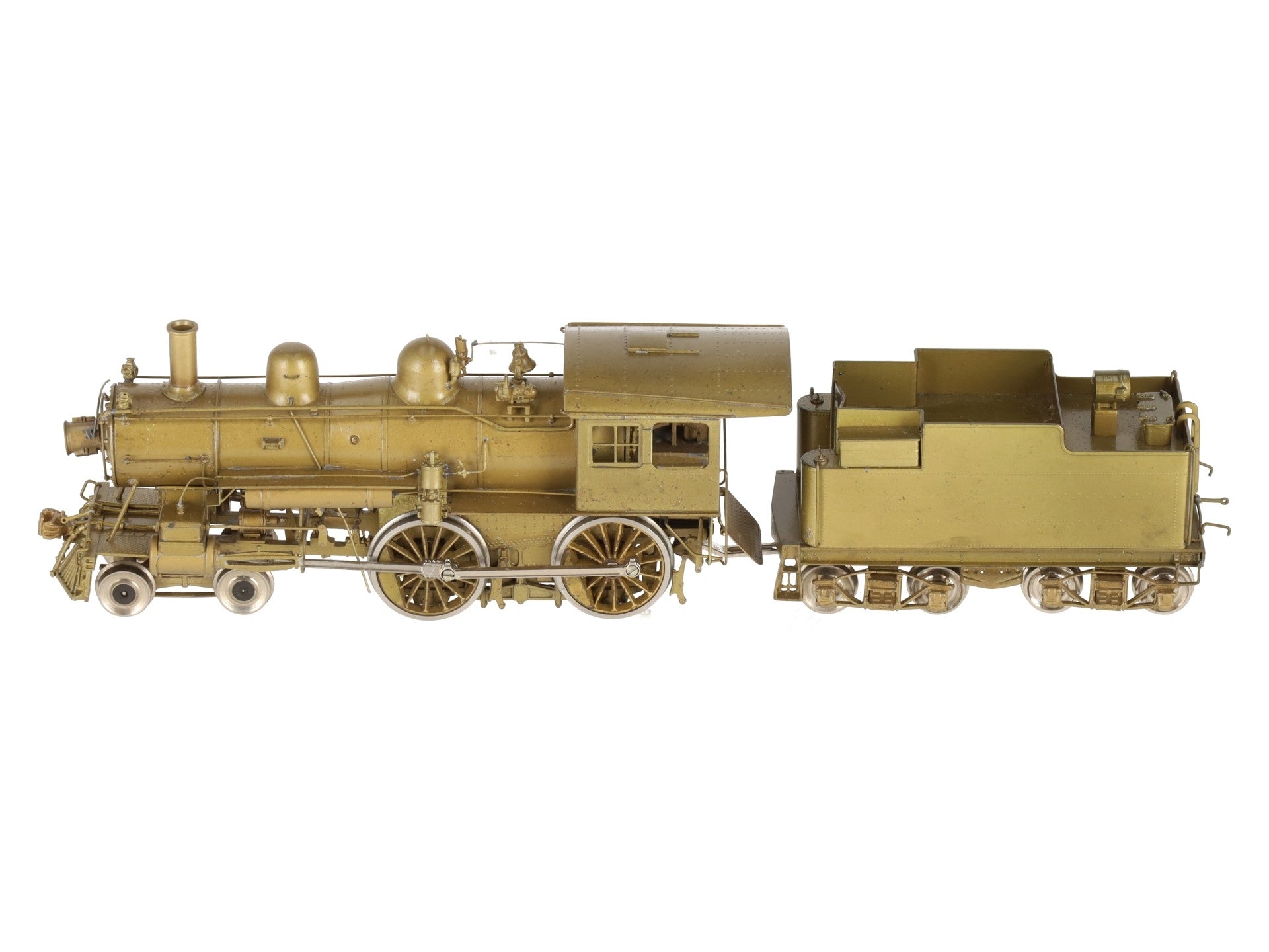 Pacific Fast Mail HO Brass Boston & Maine 4-4-0 A-41F Steam Locomotive & Tender EX/Box