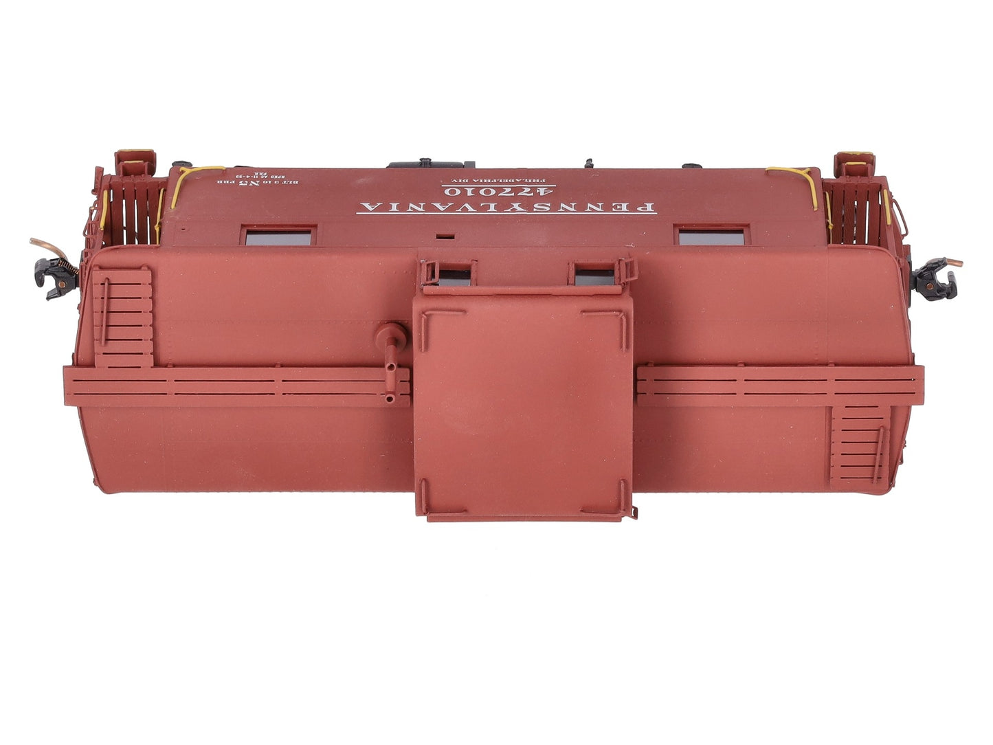 Overland OMI-1610/S BRASS S Scale PRR Steel Caboose N5A w/o Antenna -Painted EX/Box