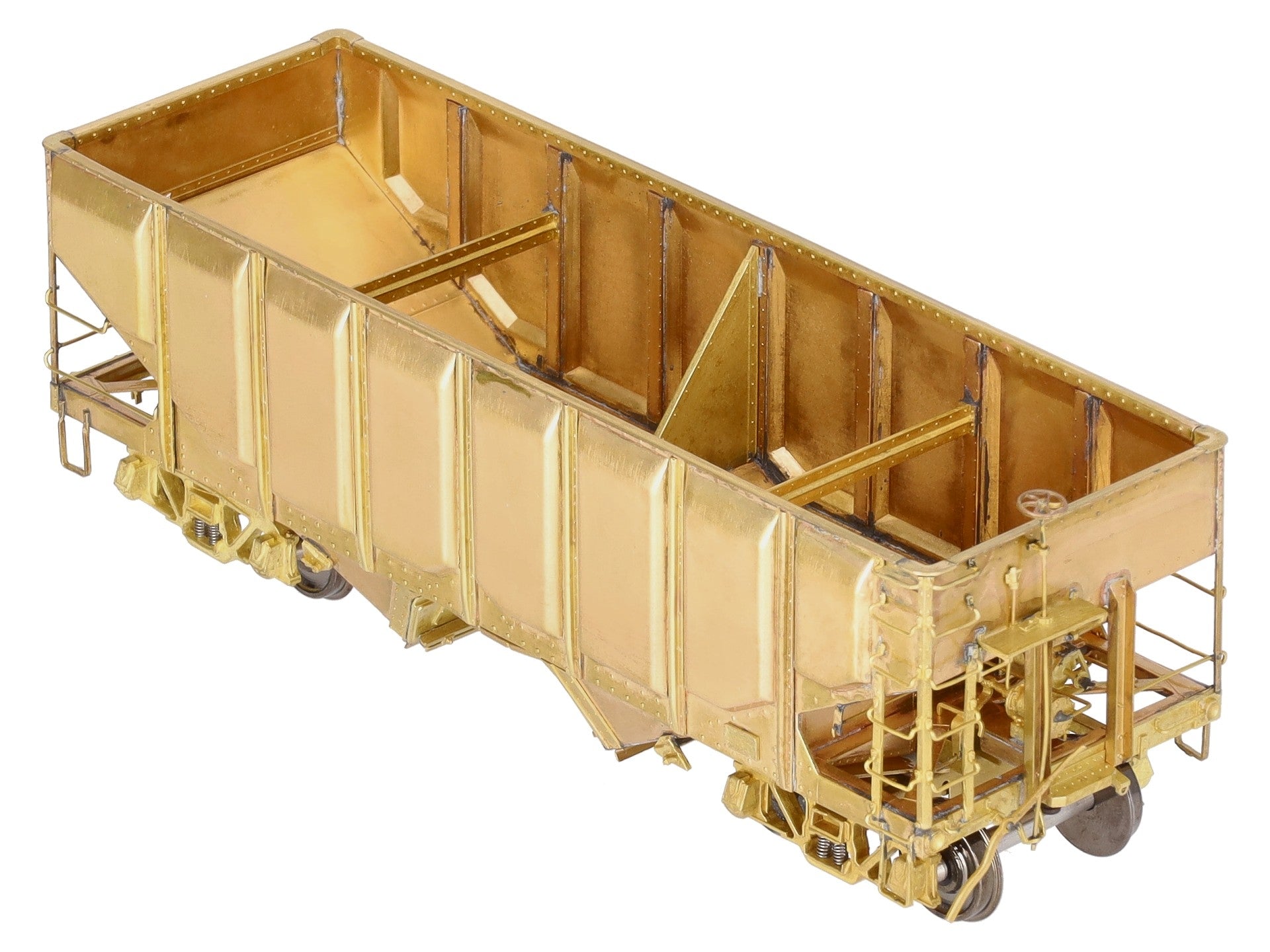 River Raisin Models S Scale BRASS USRA 55 Ton Hopper (Panel Side Version) EX/Box