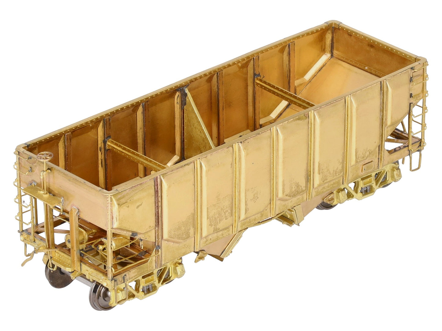 River Raisin Models S Scale BRASS USRA 55 Ton Hopper (Panel Side Version) EX/Box