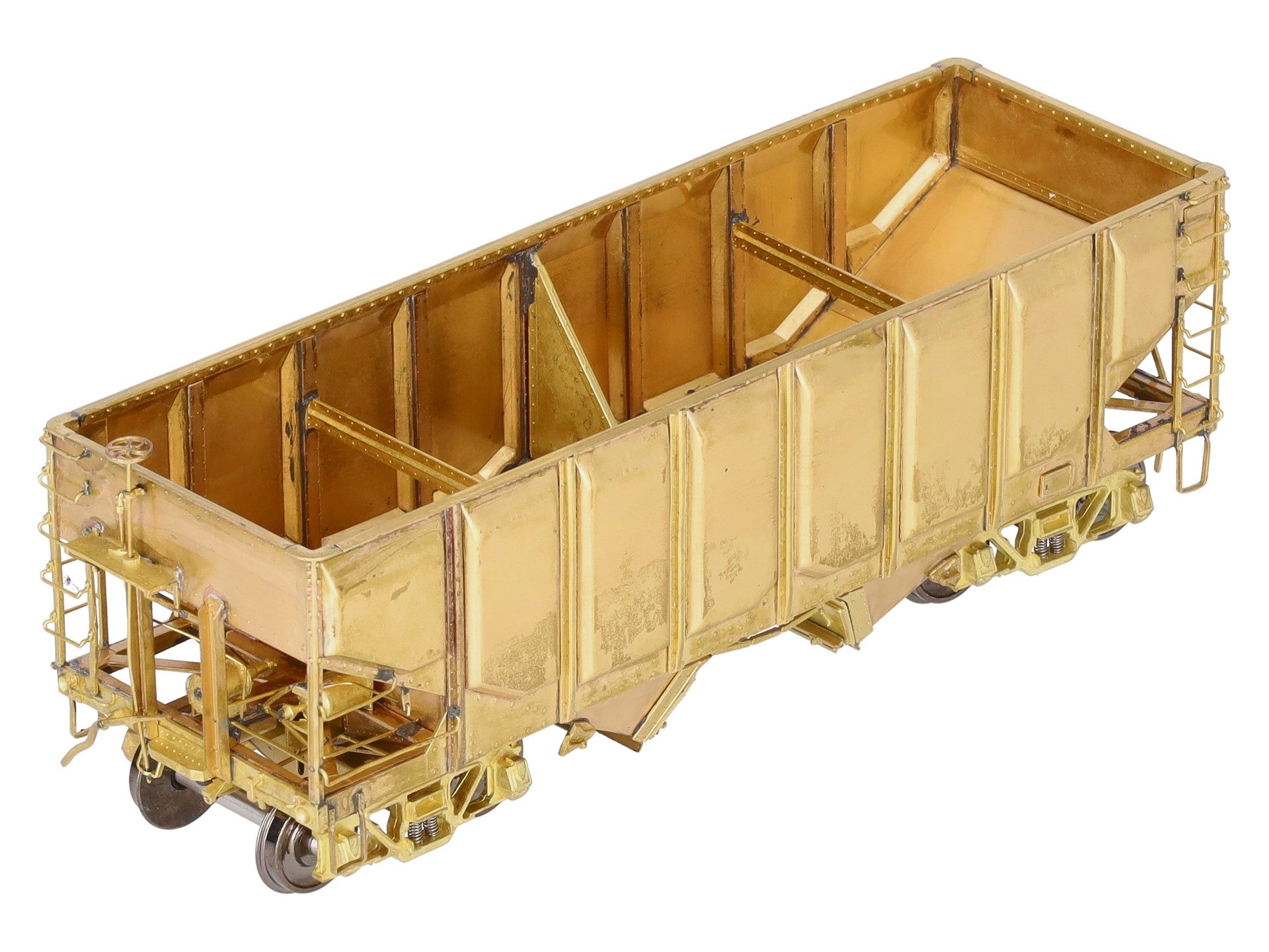 River Raisin Models S Scale BRASS USRA 55 Ton Hopper (Panel Side Version) EX/Box