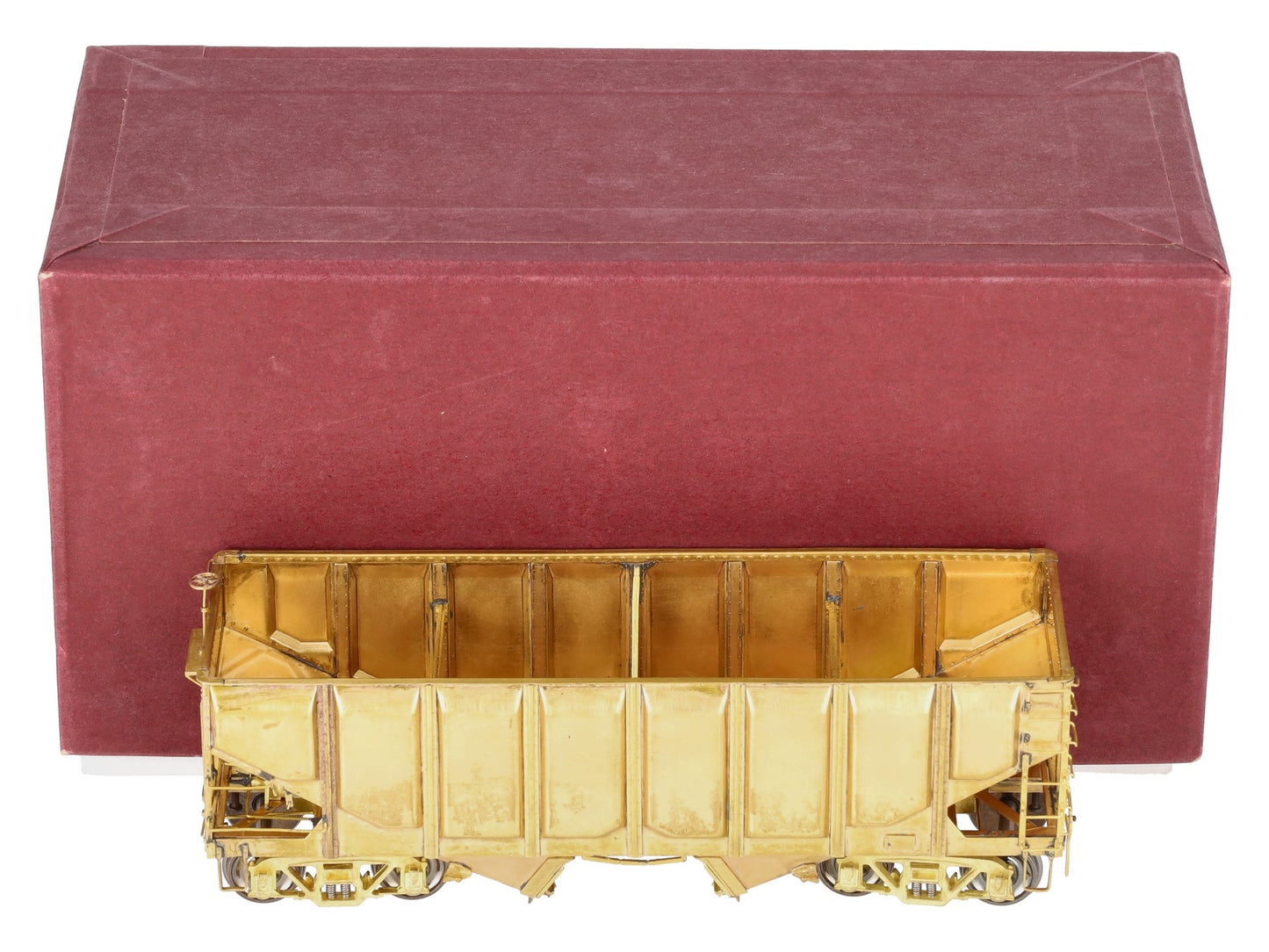River Raisin Models S Scale BRASS USRA 55 Ton Hopper (Panel Side Version) EX/Box