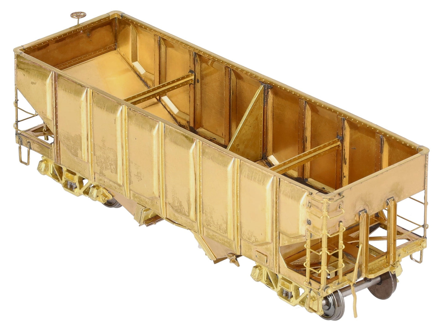 River Raisin Models S Scale BRASS USRA 55 Ton Hopper (Panel Side Version) EX/Box