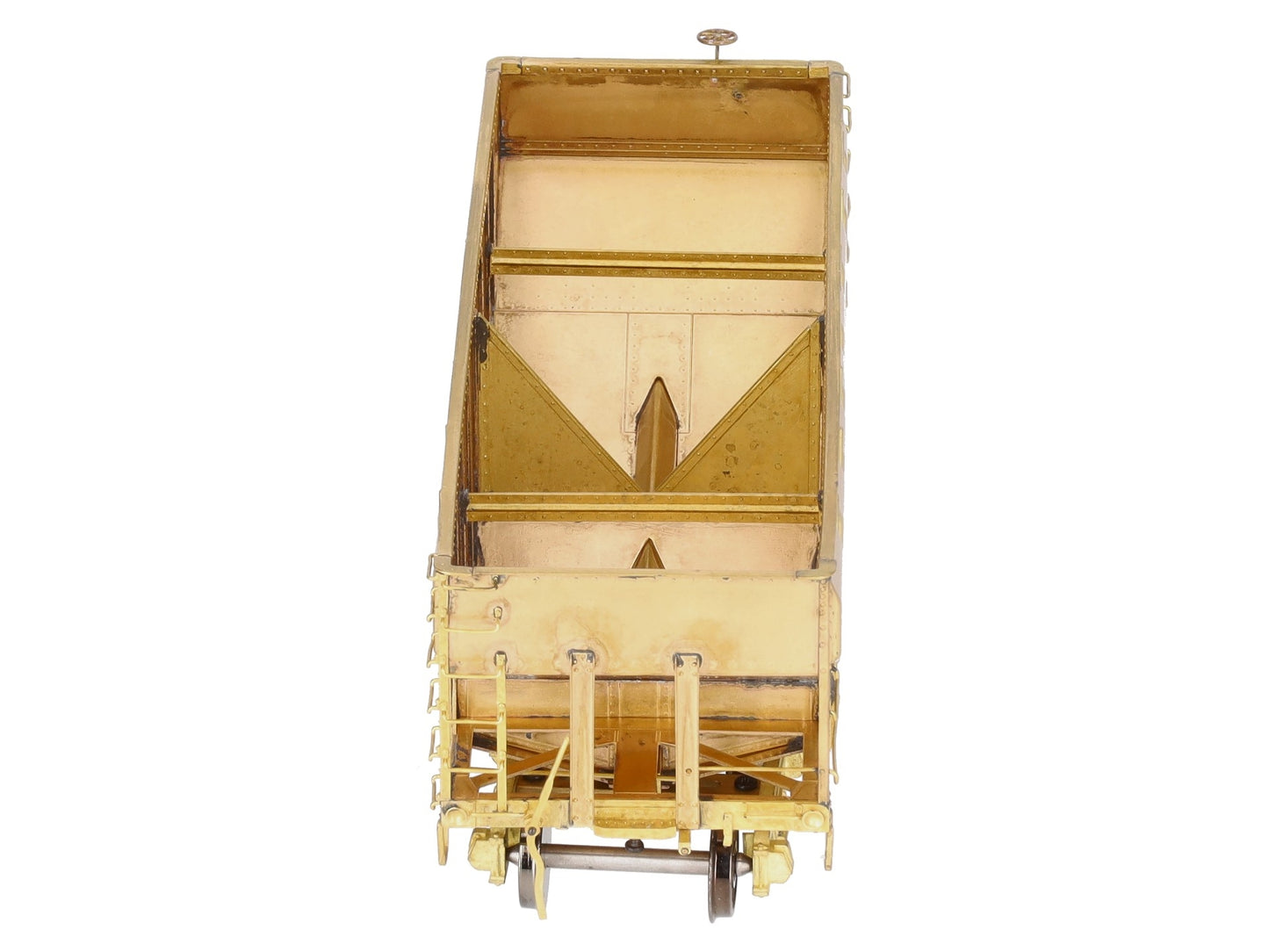 River Raisin Models S Scale BRASS USRA 55 Ton Hopper (Panel Side Version) EX/Box