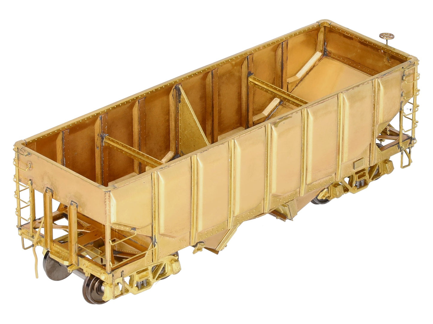 River Raisin Models S Scale BRASS USRA 55 Ton Hopper (Panel Side Version) EX/Box