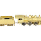 Pacific Fast Mail HO BRASS B&M B-15 2-6-0 Steam Locomotive & Tender -Unpainted EX/Box