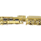 Pacific Fast Mail HO BRASS B&M B-15 2-6-0 Steam Locomotive & Tender -Unpainted EX/Box
