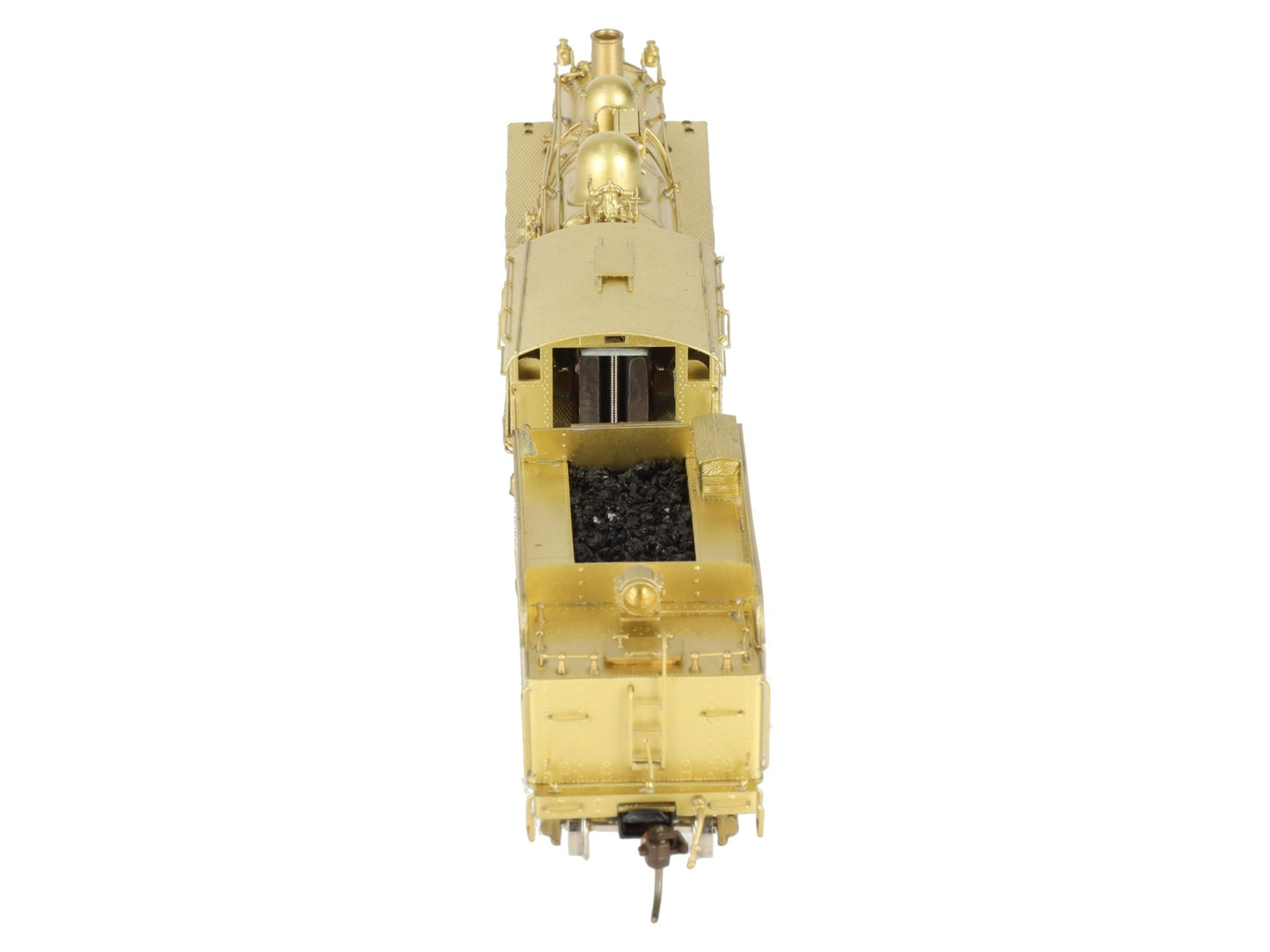 Pacific Fast Mail HO BRASS B&M B-15 2-6-0 Steam Locomotive & Tender -Unpainted EX/Box