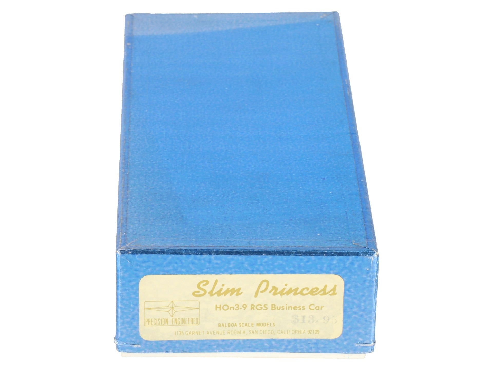 Balboa HOn3-9 Brass Slim Princess RGS Business Car VG/Box