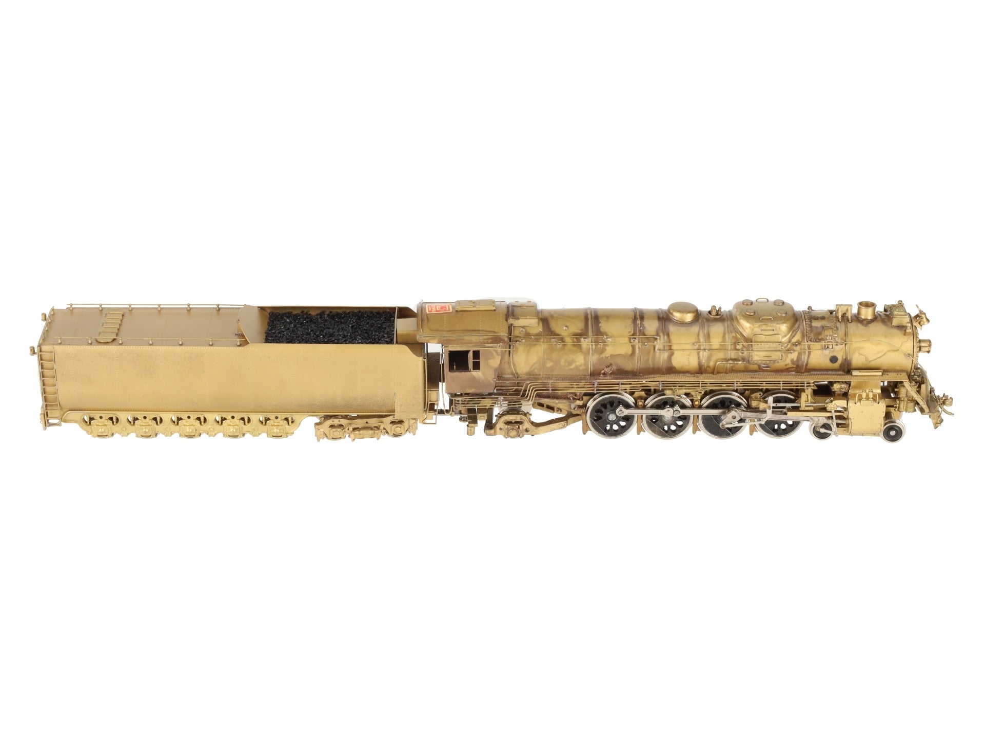 Olympia EH-131 HO BRASS B&M Class R1-d 4-8-2 Steam Locomotive & Tender EX/Box