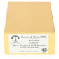 New England Rail HO Scale Brass Boston & Maine Wood Caboose #104000 Series EX/Box