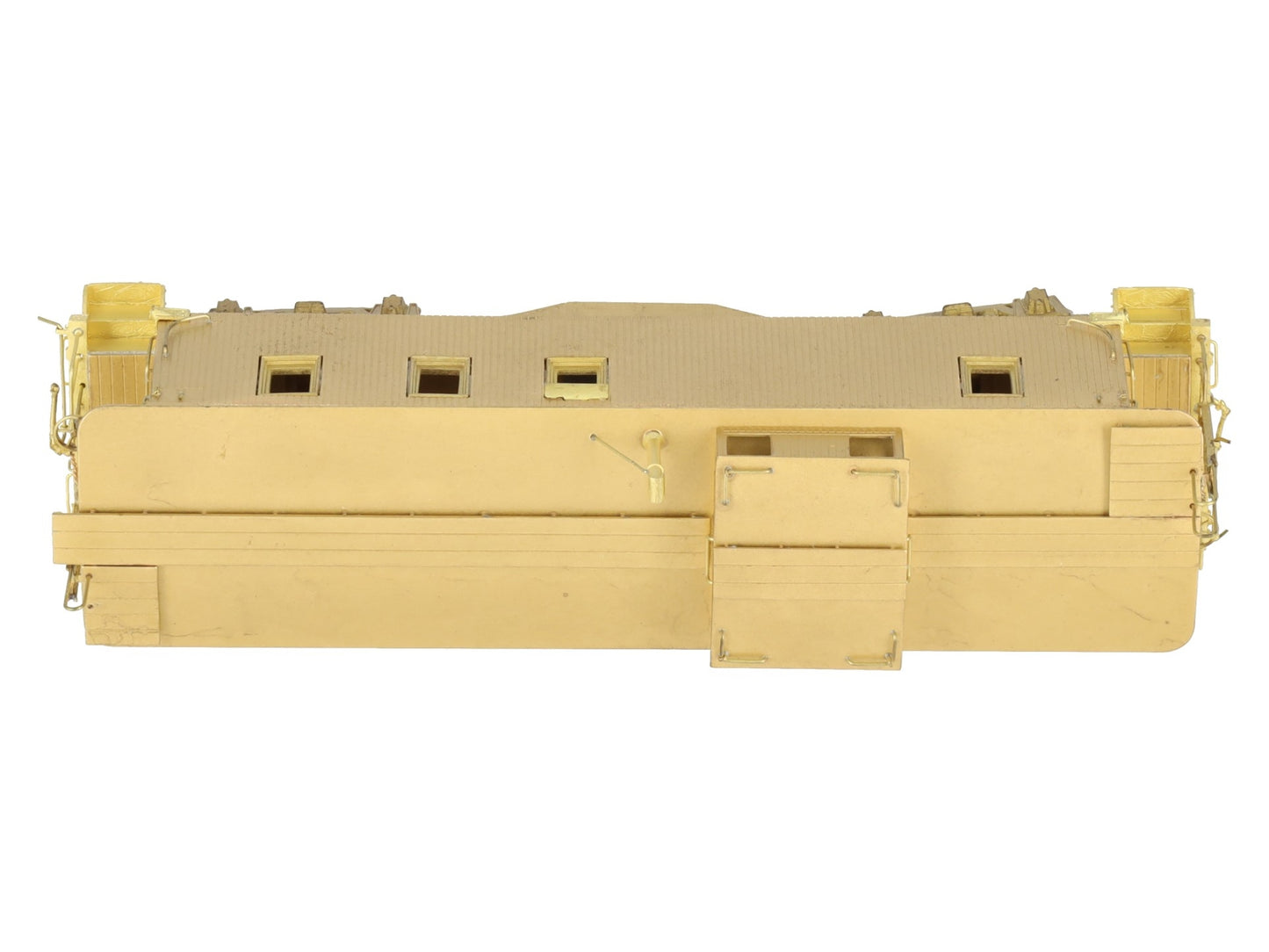 New England Rail HO Scale Brass Boston & Maine Wood Caboose #104000 Series EX/Box